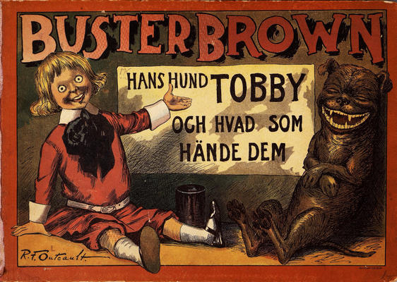 Representative cover for Buster Brown, hans hund Tobby och hvad som hände dem (1908)