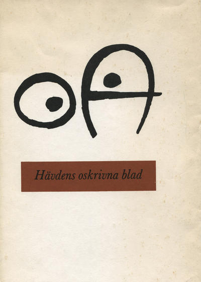 Representative cover for Hävdens oskrivna blad (1970)